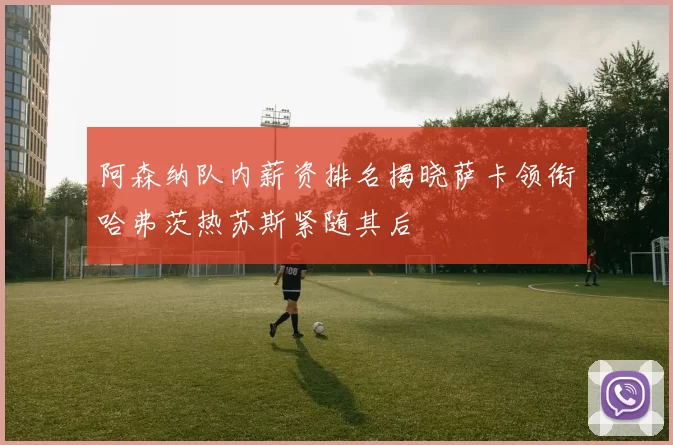 阿森纳队内薪资排名揭晓萨卡领衔哈弗茨热苏斯紧随其后